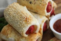 Puffy Dogs (Pigs in a Blanket) — Flaky Sausage Pastry Recipe