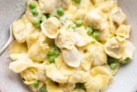 Creamy Tortellini in Parmesan Sauce