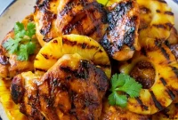 Hawaiian Grilled Chicken with Pineapple Glaze Recipe