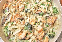 Creamy Dill Salmon & Broccoli Pasta Recipe for Weeknight Dinner
