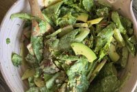 Apple Salad with Creamy Yogurt Dressing for Refreshing Flavor