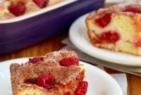 Raspberry Swirl Sour Cream Coffee Cake Recipe