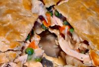 Smoked Turkey Pot Pie: Rustic Comfort Food with Flaky Crust