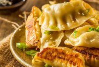 Crispy Air Fryer Frozen Potstickers and Dumplings in Minutes