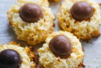 Dove Chocolate Coconut Macaroon Easter Egg Cookies