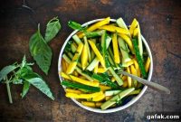 Mango and Cucumber Salad with Spicy Cayenne Dressing
