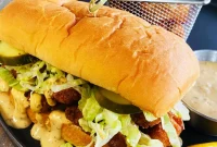 Crispy Shrimp Po’ Boy Sandwich Recipe