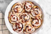 Sticky Bacon Cinnamon Rolls: Savory-Sweet Breakfast Recipe