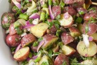 No Mayo Potato Salad with Tangy Dijon Vinaigrette