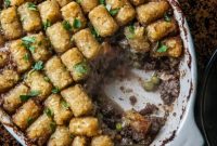 Traeger Tater Tot Casserole Recipe for Smoky, Crispy Comfort Food