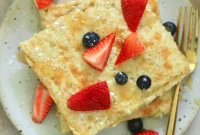 Sheet-Pan Cottage Cheese Pancakes with 20g Protein Per Serving