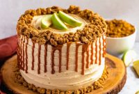 Caramel Apple Crumble Cake Recipe — Moist Fall Dessert