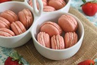 Strawberry Rhubarb Macarons Recipe — Light, Tangy French Treat