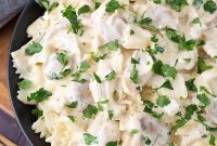 Instant Pot Turkey Pasta with Leftover Roast Turkey