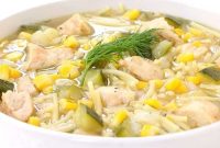 Chilled Grilled Chicken Soup Recipe for Summer Entertaining