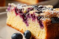 Gluten-Free Blueberry Cake Recipe with Moist, Tender Crumb
