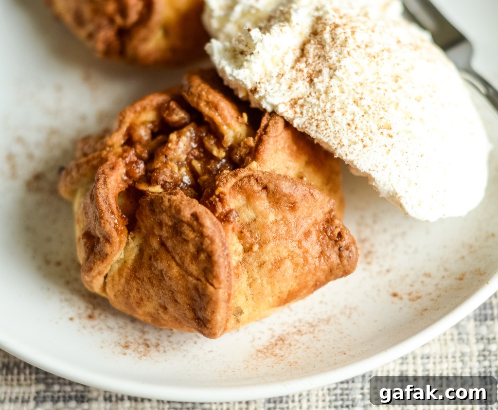 air fryer apple blossoms