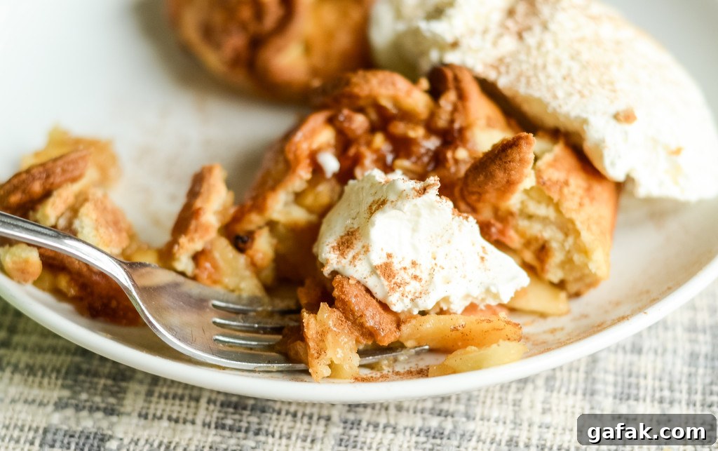 air fryer apple blossoms