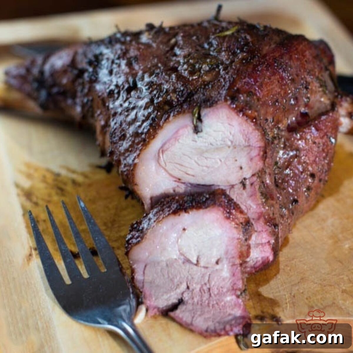 Leg of Lamb on the Big Green Egg