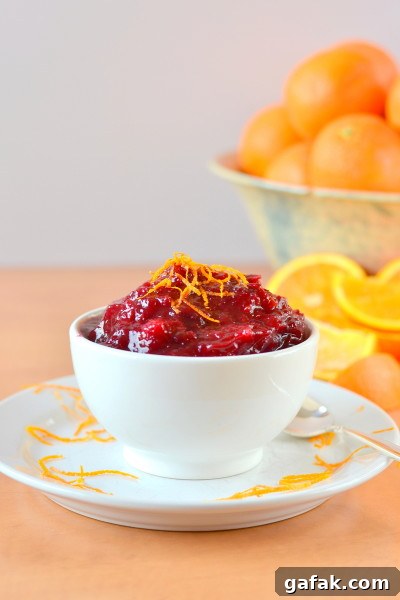 Honey Orange Cranberry Sauce Recipe for Holiday Tables 4 honey-orange-cranberry-sauce-3