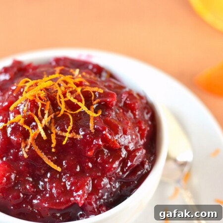 Honey Orange Cranberry Sauce Recipe for Holiday Tables 5 Honey Orange Cranberry SauceSauce - Naturally Paleo