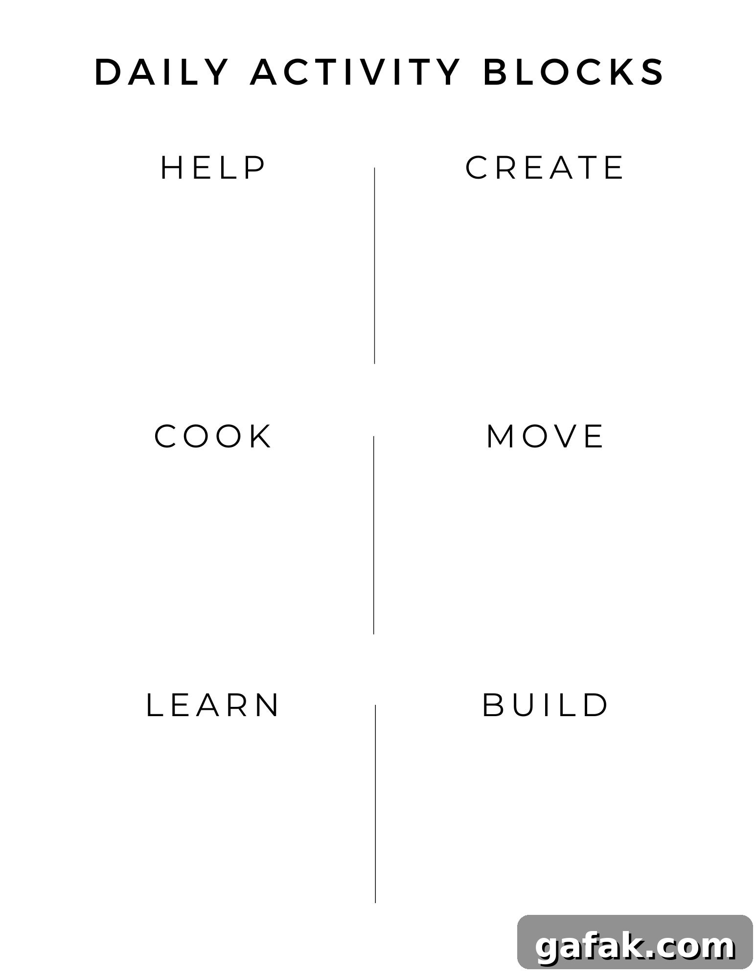 activity blocking worksheet for kids toddlers preschoolers