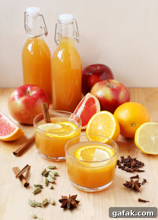 Mulled Citrus Cider // FoodNouveau.com