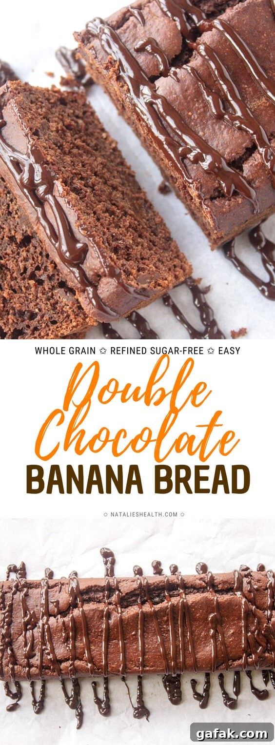 Decadent Double Chocolate Banana Cake Recipe 5 Double Chocolate Banana Bread