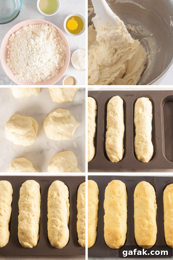 Shaped Gluten Free Buns