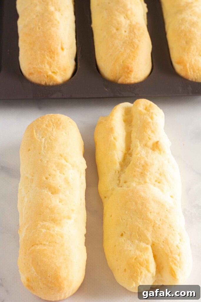 Baked Gluten Free Hot Dog Buns