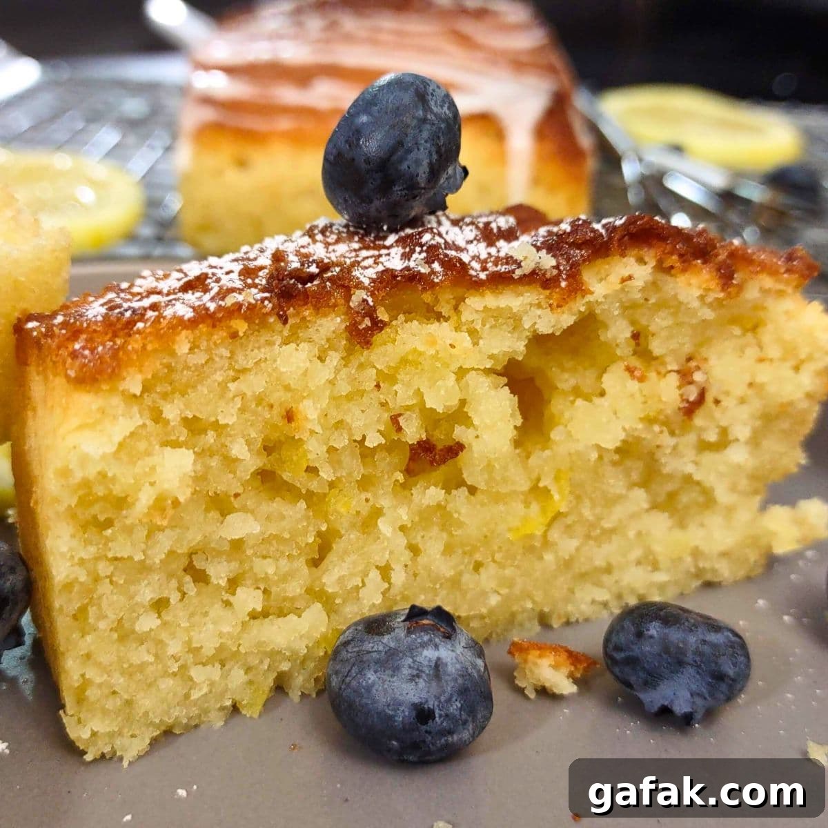 air fryer pound cake recipe with lemon and sour cream dinners done quick featured image