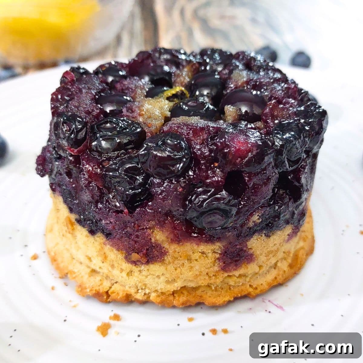 air fryer blueberry cake recipe dinners done quick featured image