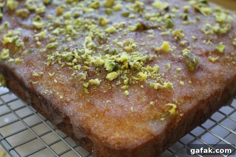 Gluten-Free Lemon Pistachio Drizzle Cake Recipe 4 gluten free lemon and pistachio drizzle cake 29_square