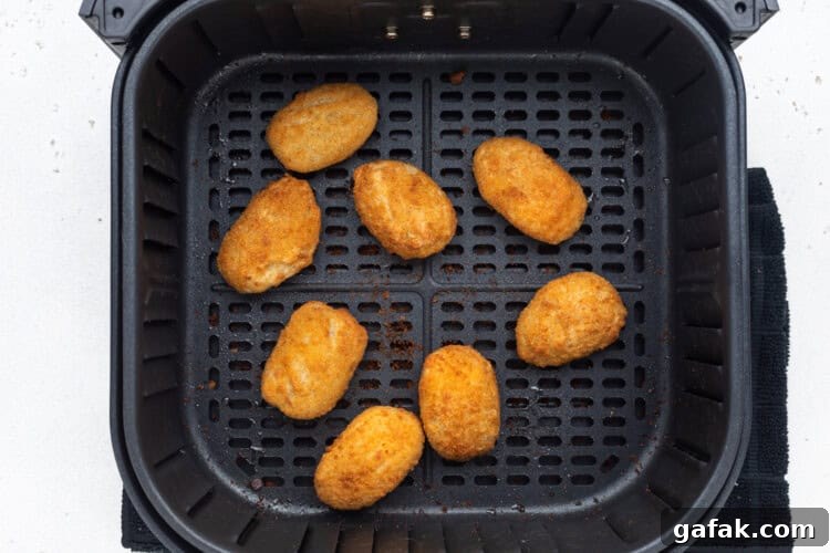 air fryer frozen jalapeno poppers step 2
