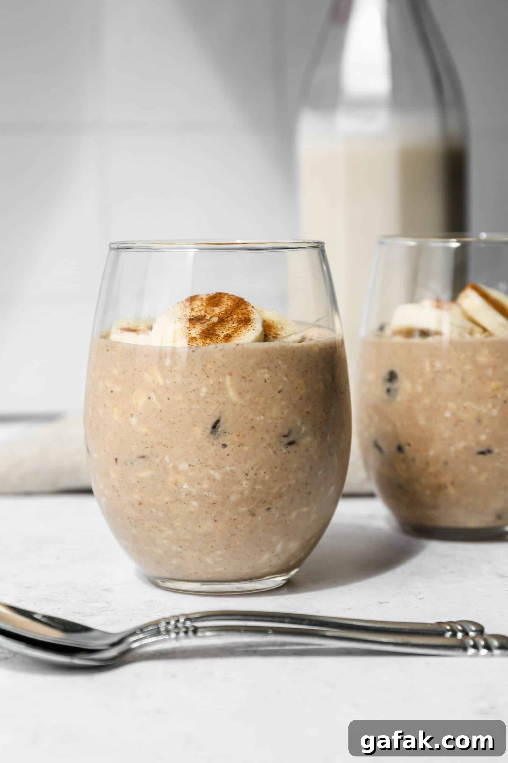 Gluten Free Oatmeal Raisin Overnight Oats