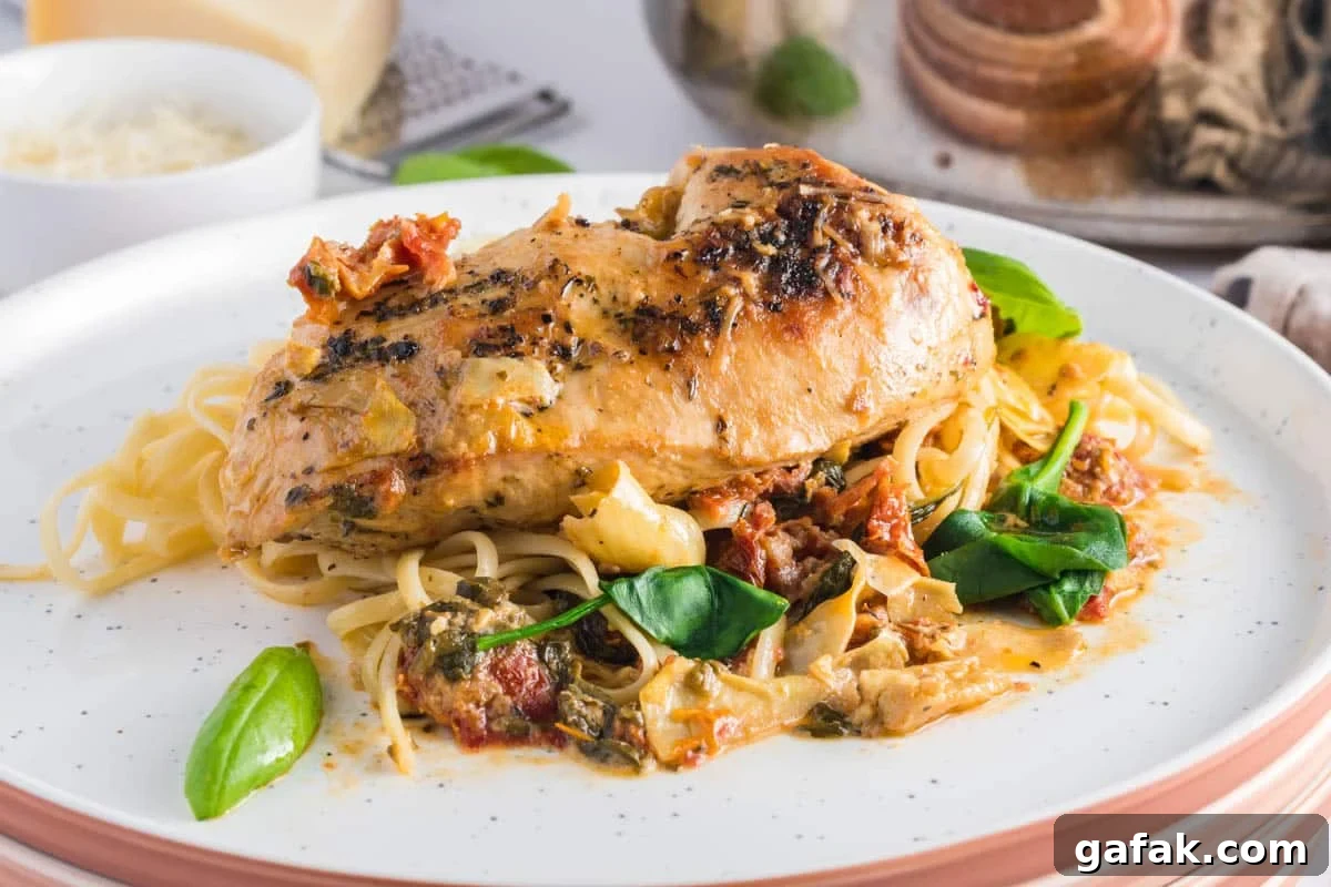One-pan Creamy Tuscan Chicken