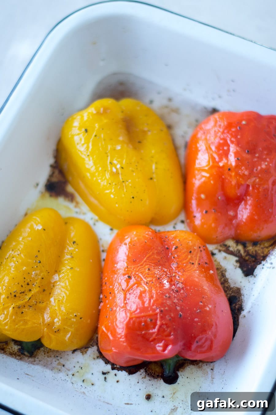 Roast Peppers before stuffing! | Sarcastic Cooking