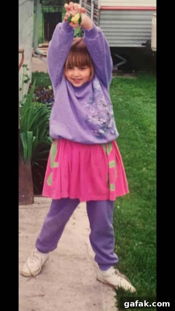 My Dietitian Journey: Finding Lasting Health and Balance 2 Young girl aged 5 outside striking a cute pose