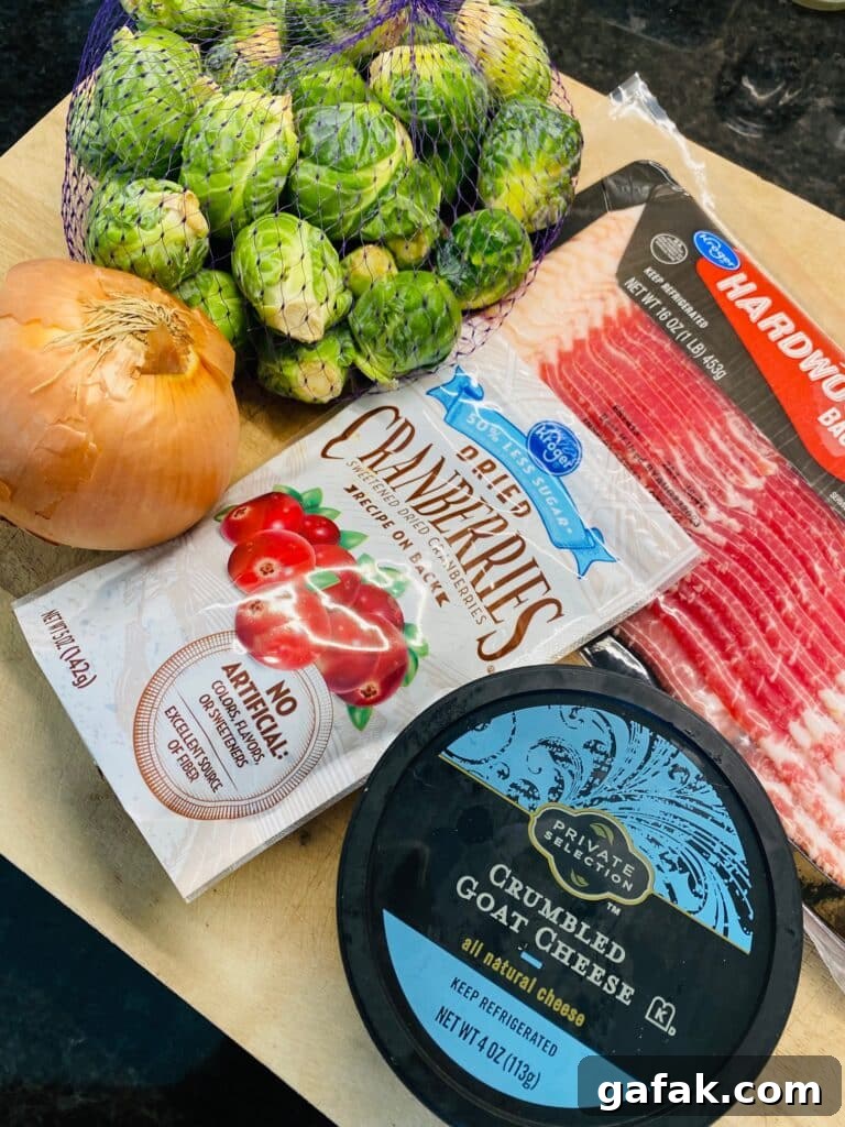 ingredients for the side dish