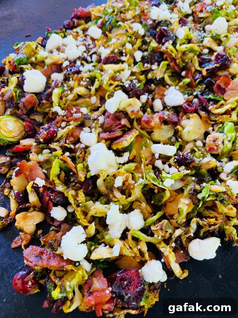 Blackstone Bacon Cranberry Brussel Sprouts