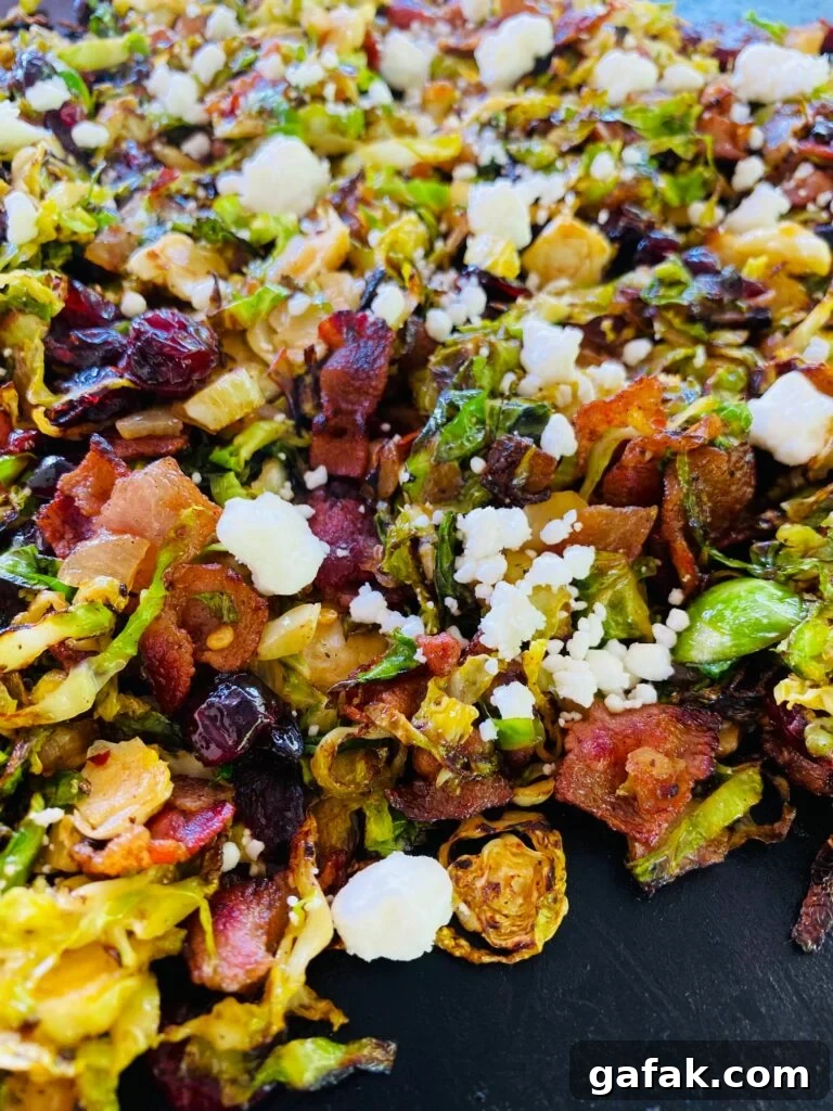 Blackstone Bacon Cranberry Brussel Sprouts