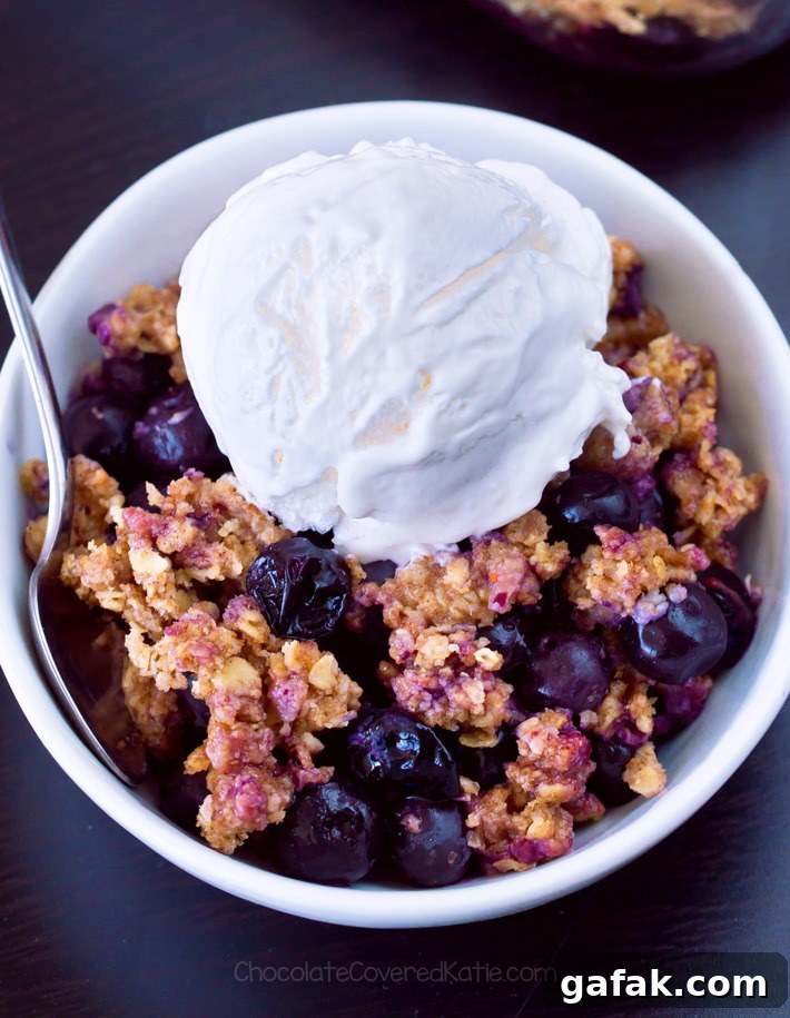 Blueberry Crisp