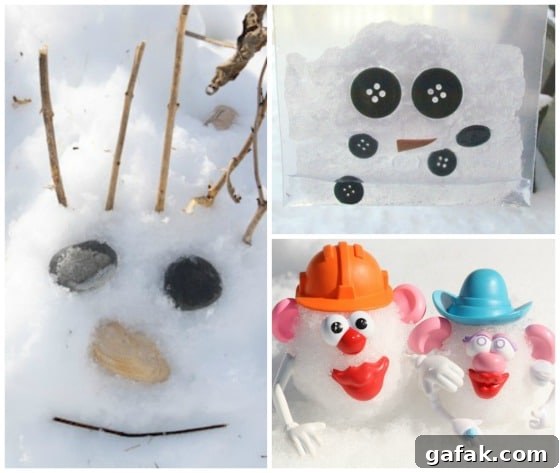 unique snowman activities