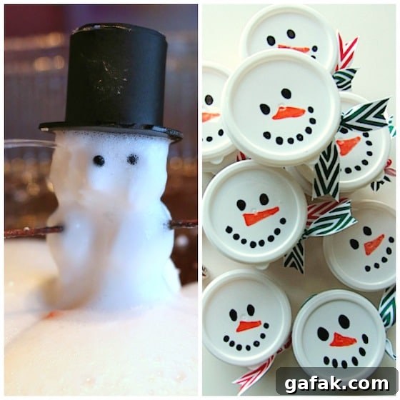 easy snowman activities