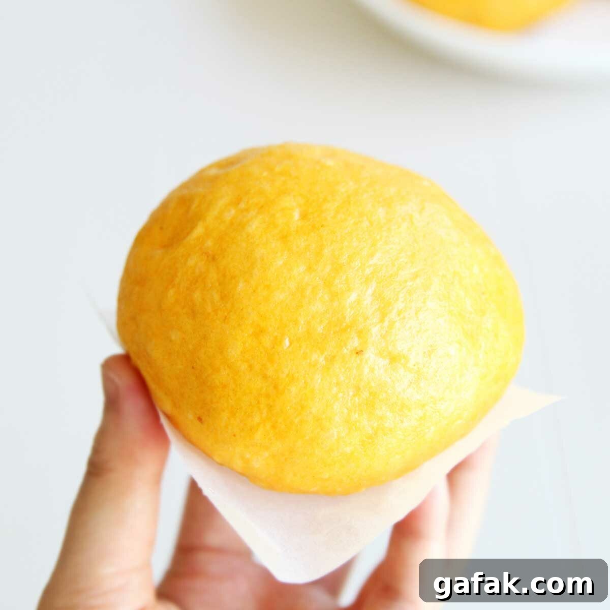 vegan sweet potato steamed buns recipe with sweet red bean filling - Japanese style