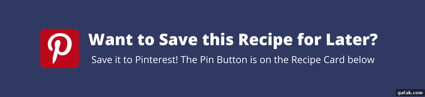 save this recipe for later! Pin now at Pinterest