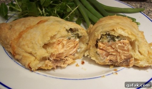 salmon en croute