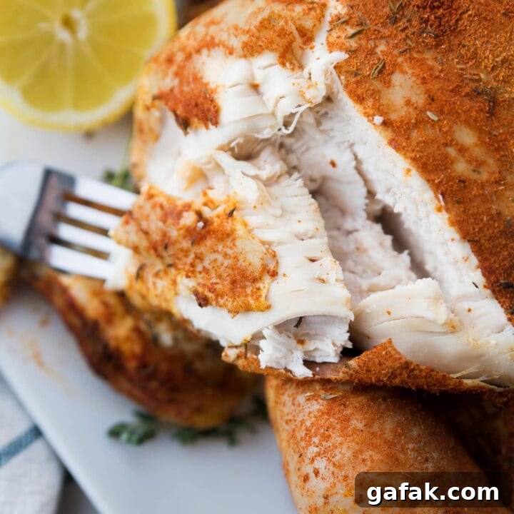 Spice Rubbed Whole Chicken