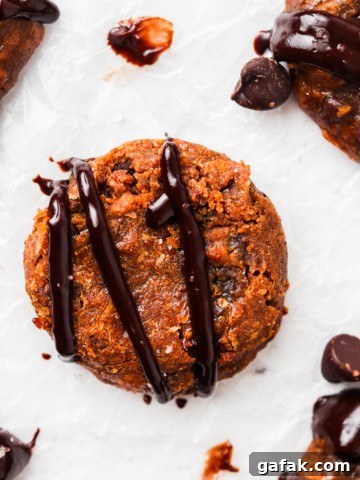 Gluten free pumpkin chocolate chip cookies