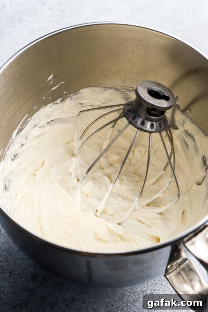 finished frosting
